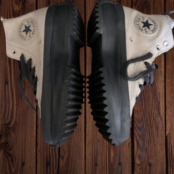 Converse Unisex High-Top Sneakers - Gray - Picture 3 of 8